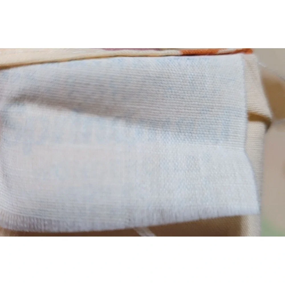 Vintage Asian-Inspired Full Flat & Fitted Sheets Set With Scenic Mountain & Tree